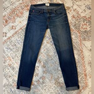 Hudson jeans Harkin super skinny crop w/ cuff sz 26